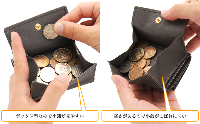 ベッカー極小財布 BECKER ミニ財布 サイフ ボックス型