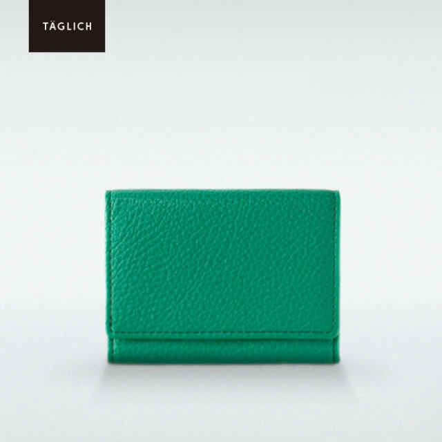 TAGLICH（タグリッヒ）極小財布 BOX型 シュリンク （グリーン） \16,500(税込)